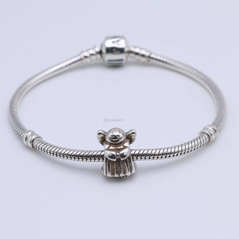 PANDORA Sterling Silver Angel Of Hope Charm - Picture 9 of 13